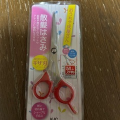 関の刃物　　おうちで床屋さん　散髪はさみ　シャギーはさみの画像