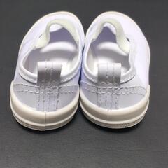 【白色 上靴 14cm】子供用 上履き 幼稚園 保育園【試着のみ】の画像
