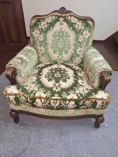 カリモク家具domaniLouisXVシリーズ1人掛けソファ