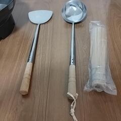 中華鍋セット　未使用の画像