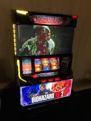 パチスロ実機 パチスロ バイオハザード RE:2 Amazon | 中古 パチスロ スロット 実機 バイオハザードRE:2（RE2