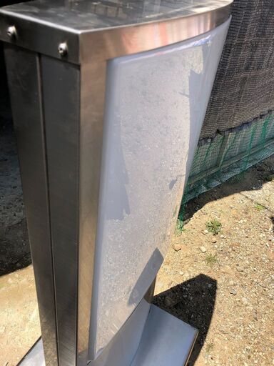 ☆彡ステンレス製!!!大型スタンド看板!!!新品LED蛍光灯付き!!!高さ130ｃｍ！店舗用品・