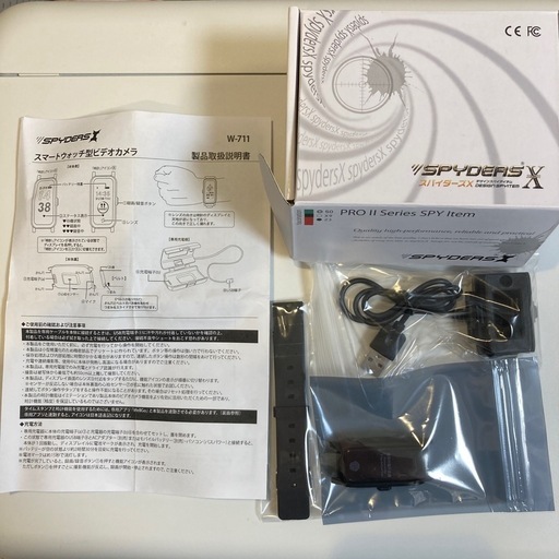 【未使用】スマートウォッチ型ビデオカメラ