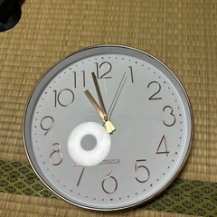電波時計　壁掛の画像