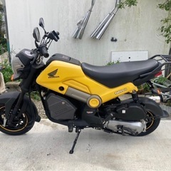 【車やバイクと交換可】HONDA ホンダ　Navi110　ナビ110　チョイカスタム楽ちん　柏レイソルカラー　低走行　茨城県龍ケ崎市　の画像
