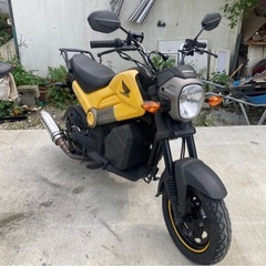 【車やバイクと交換可】HONDA ホンダ　Navi110　ナビ110　チョイカスタム楽ちん　柏レイソルカラー　低走行　茨城県龍ケ崎市　の画像