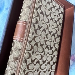 coach お財布の画像