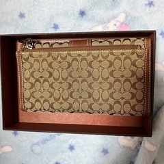 coach お財布の画像