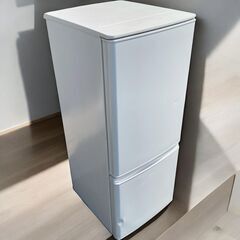 【⭐️全額返金保証⭐️】★MITSUBISHI ノンフロン冷凍冷蔵庫 MR-P15F-W 2020年製