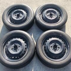 ◯155/65R14◯ノーマルタイヤホイール4本セット◯ブリヂス...