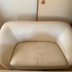 白　ソファ