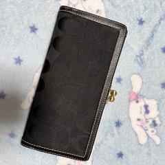 coach長財布　がま口の画像