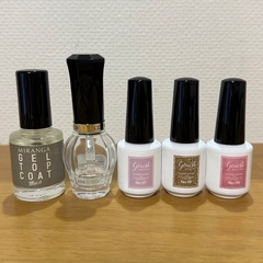 ネイルLEDライト&マニキュアセットの画像