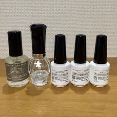 ネイルLEDライト&マニキュアセットの画像