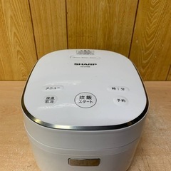 シャープ　ジャー炊飯器 KS-CF05B-W