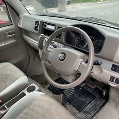 車検の長いエブリーワゴン入庫の画像