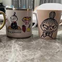 ムーミンマグカップ4点セットの画像