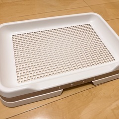 トイレトレー(アイボリー) レギュラーサイズ  小型犬用