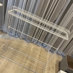 終了しますニトリ 洗濯物干しの画像