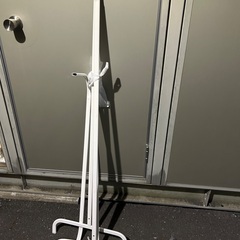 IKEA ハンガーラック 白 分解済み