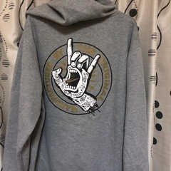 サンタクルーズ　グレーパーカー2着セットの画像