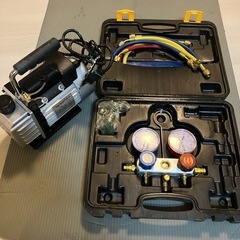 真空引きお手伝いします。 クーラー エアコン DIY 取付