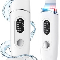 IPX7 防水 ピーリング 1台多役 毛穴ケア 赤青光エステ E...