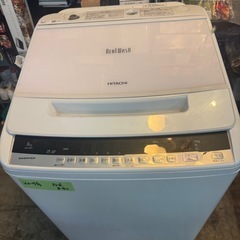 2019年日立8キロ洗濯機