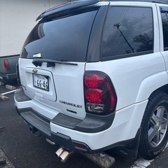 車両交換　シボレートレイルブレイザーLTZ サンルーフ付き　検査ありの画像