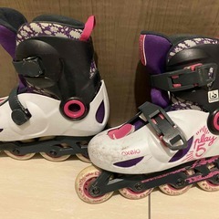 【中古】子ども用ローラーブレード19-20cm【インラインスケー...