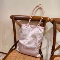 優しい中国風　ジャカード　ショルダーバッグ　ハンドバッグ　クロスボディバッグの画像