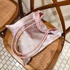 優しい中国風　ジャカード　ショルダーバッグ　ハンドバッグ　クロスボディバッグの画像
