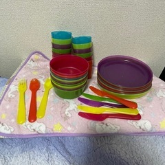 IKEA 食器セット　ピクニック