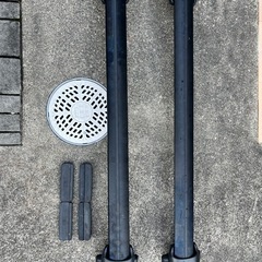 inno キャリア　バー　ルーフボックス金具