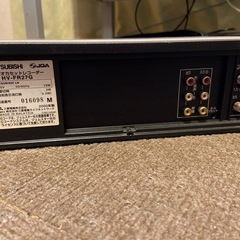 VHSビデオデッキの画像