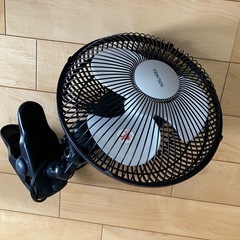 【5月中受け取り限定】クリップファン　扇風機　23cm