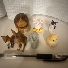 動物の置物いろいろ