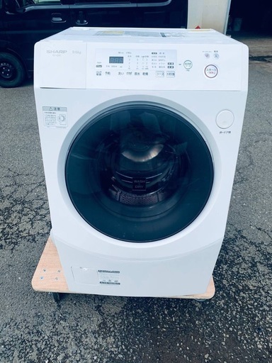 シャープ　ドラム式洗濯乾燥機 ES-V230-WL