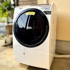 日立　ドラム式洗濯乾燥機 ビッグドラム ホワイト BD-SV110EL-W
