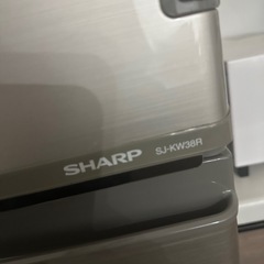 お取り置き先決定しました。SHARP 冷蔵庫 SJ-KW38Rの画像