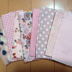 カットクロス（ハギレ）サイズ色々 ダブルガーゼ コットンリネン等 ハンドメイド 手芸の画像