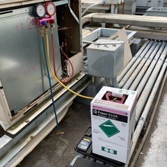 空調機メンテナンス、工事、洗浄の画像