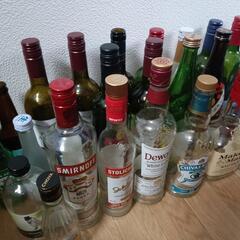 ウイスキー 日本酒 ワイン 空き瓶 27本の画像