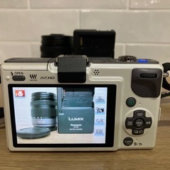 Panasonic パナソニック LUMIX DMC-GF2 ボディ ホワイトデジタル