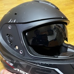 ASTONE GTB600 マットブラック Mサイズ 57〜58cm インナーバイザー機能 ワンタッチバックル アストンの画像