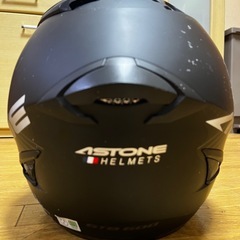 ASTONE GTB600 マットブラック Mサイズ 57〜58cm インナーバイザー機能 ワンタッチバックル アストンの画像