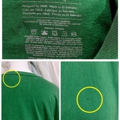 ꒰NIKE꒱Tシャツ 緑 半袖 トップス LサイズOKの画像
