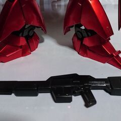 BANDAI 1/100 MG サザビー MSN-04 メタリック 徹底改修 組立済の画像
