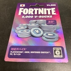 FORTNITE V-BUCKS プリペイドカード4500円分