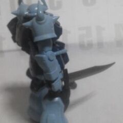 BANDAI 1/144 HG グフカスタム ① 組立済の画像